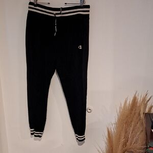 Champion Black Reverse Weave Mens Sweatpants Size L B102